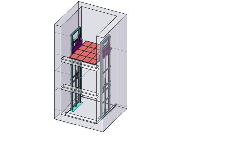 導(dǎo)軌式升降平臺